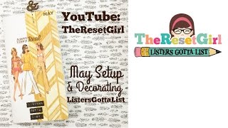 TheResetGirl’s #ListersGottaList Challenge MAY – Cover Decoration