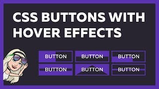 Buttons With Animation Hover Effects Using Only HTML CSS