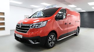 Renault Trafic 30 2.0 Sport Plus Edition 150 BHP Magma Red 5 Door Panel Van - YR72 ULZ - VanStar