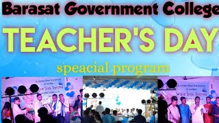 Barasat Government College Teachers Day special program