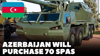 70 units of the Czech DITA self propelled guns will go to Azerbaijan