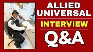Allied Universal Interview Questions and Answers for 2026