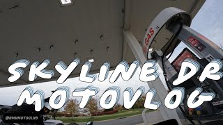 SKYLINE MOTOvLOG - BEAUTIFUL FALL COLORS| DMV MOTOCLUB