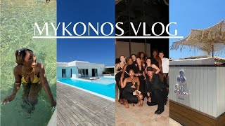 Mykonos, Greece Travel Vlog | birthday celebrations, luxury villas, beach clubs & SO MUCH FUNN!!