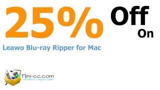 Leawo Blu-ray Ripper for Mac coupon code