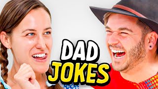 Dad Jokes | Don't laugh Challenge | Sam vs Matt | Raise Your Spirits