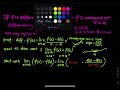 2.6 part 4 if a function is differentiable at x = a the the function is continuous at x = a calc