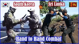 South Korea vs Sri Lanka Hand to Hand Combat