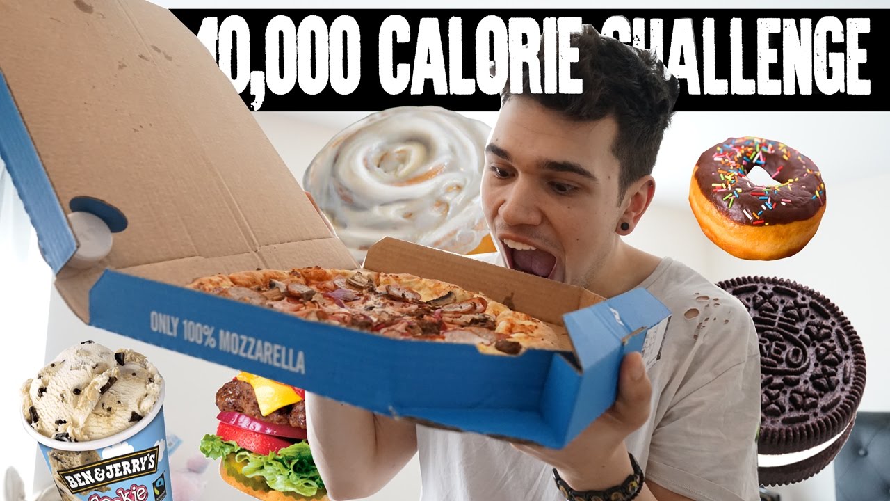 10,000 CALORIE CHALLENGE | EPIC CHEAT DAY | TOO EASY! - YouTube