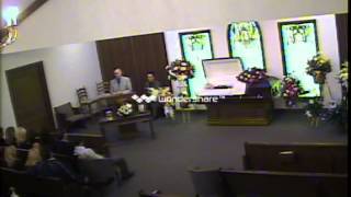 Wayne F. Sims Funeral