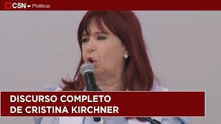 EL DISCURSO DE CRISTINA KIRCHNER EN ROSARIO: 