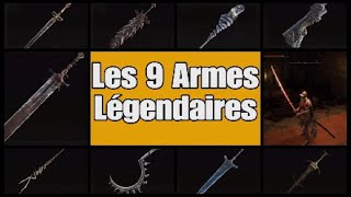 Elden Ring - Les 9 Armes Légendaires / Guide Localisation