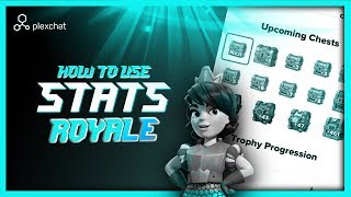 How To Use Plexchat! Stats Royale And Find A Friend Feature!