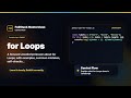 for Loops Explained | FullStack Masterclass JavaScript Course