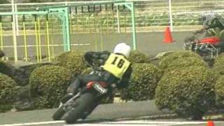 2011 4 10 らりっくす　おかぢむ　旭東　Gymkhana　Aprilia SXV450 ラムカーナ選手