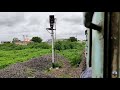 journey behind alco vatva wdm 3a 16795 in action hauling 59205 kanalus porbandar passenger train