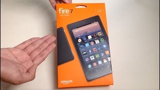 Amazon Fire 7 Tablet With Alexa 2017 Unboxing