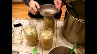 Food Storage - Canning Cheesy Ham & Potato Soup Recipe