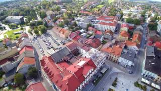 Wadowice. Widok na rynek