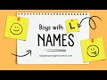 Strong Boy names that start with L | boy names with l in them