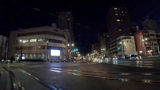 広島市　横川〜江波　車載カメラ映像