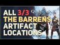 The Barrens All Artifact Locations God of War Ragnarok