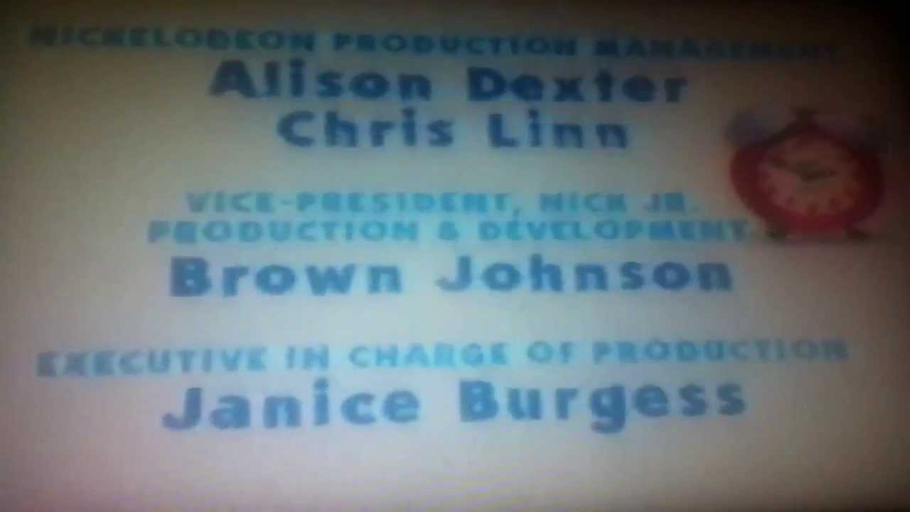 Blue's Clues Credits Nick Jr