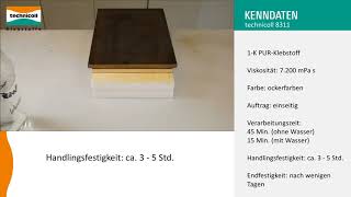 technicoll 8311 - verklebung Styropor mit Holz