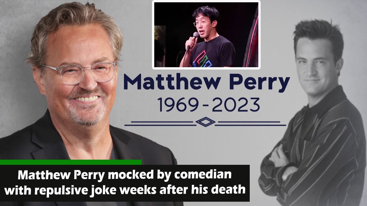 News: Matthew Perry Mocked By Comedian With Repulsive Joke Weeks After ...