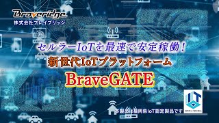 セルラーIoTを最速で安定稼働！【BraveGATE】