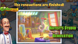 Gardenscapes | Artist’s Studio Renovation