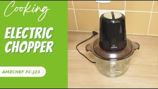 Easily Get All Kinds of Mince | Powerful Amzchef Electric Kitchen Chopper