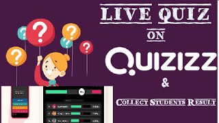 HOW TO CREATE A QUIZ AND HOST A LIVE QUIZ SHOW USING QUIZIZZ | Collect Quiz Result