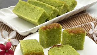 Moist Pandan And Coconut Milk With Ovallete ( Bake Version)