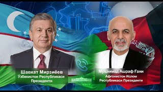 Шавкат Мирзиёев Афғонистон президенти билан мулоқот қилди