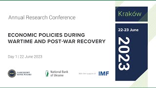 Annual research conference | Economic Policies during Wartime and Post-War Recovery | Day 1