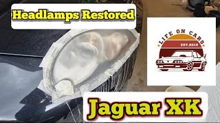 How to Restore Your Headlights on a Jaguar XK (X150) | Step by Step guide | good results