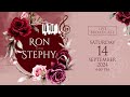 Ron & Stephy | Wedding Livestream