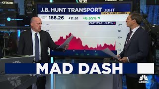 Cramer’s Mad Dash: J.B. Hunt