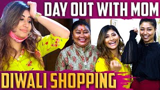Day Out with My Mom💜💙 | Diwali Shopping 🛍🛒 | Sunita Xpress