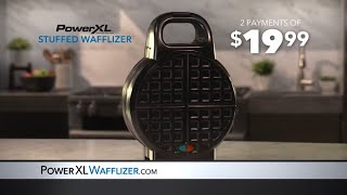 Enjoy delicious stuffed meals in your PowerXL Stuffed Wafflizer | As seen on TV Infomercial