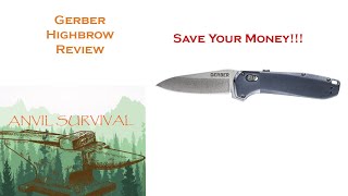 Gerber Highbrow Review - Save Your Money!