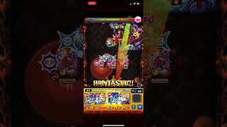 【モンスト】焔摩天・SS無し 完全無課金編成