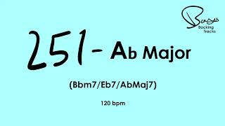 251 Ab Major Jazz Backing Track - 120 bpm