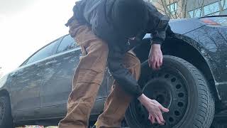 how to change a tire :o