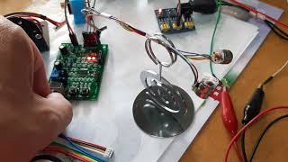 微型步進電機 + 多功能電機驅動板測試 Micro stepping motor + multi-function motor drive board test