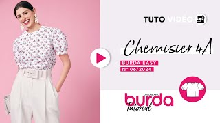 Chemisier 1A | Burda Easy n°6 Novembre / Décembre 2024