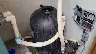 How to empty sand from your pool sand filter - The Easy Way!