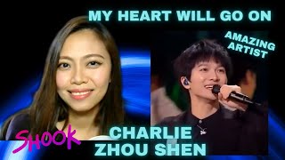 CHARLIE ZHOU SHEN - MY HEART WILL GO ON [REACTION ] | KatzinJP