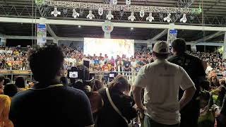 THE PRAYER BEFORE THE AWARDING CEREMONY OF DINAGYANG FESTIVAL 2025 COMPETITION AT FREEDOM GRANDSTAND